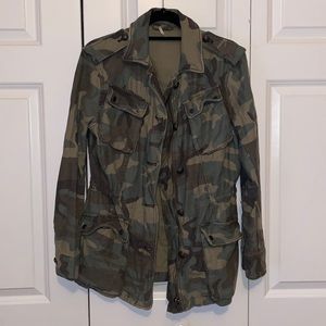 Free People Camo Jacket